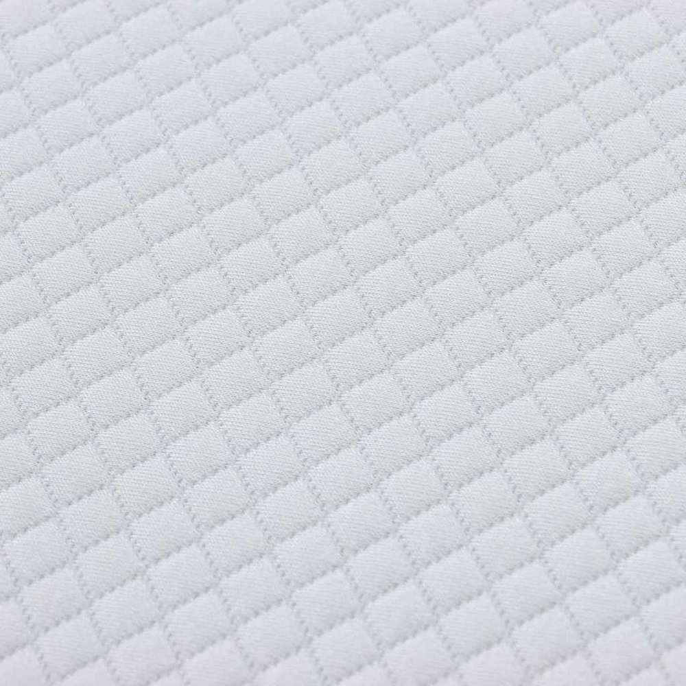 Čiužinys Vidutinio minkštumo 80 x 200 cm Balta ir pilka