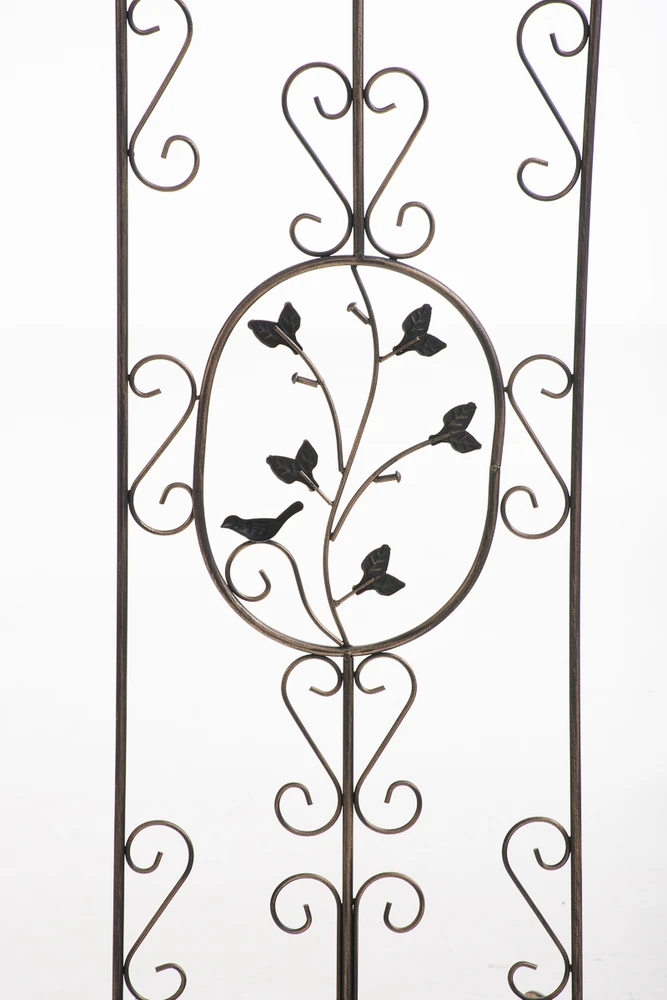 Clp Trading Grotelės augalams Burgus 122 x 35 cm bronza
