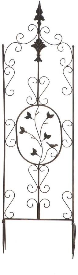 Clp Trading Grotelės augalams Burgus 122 x 35 cm bronza