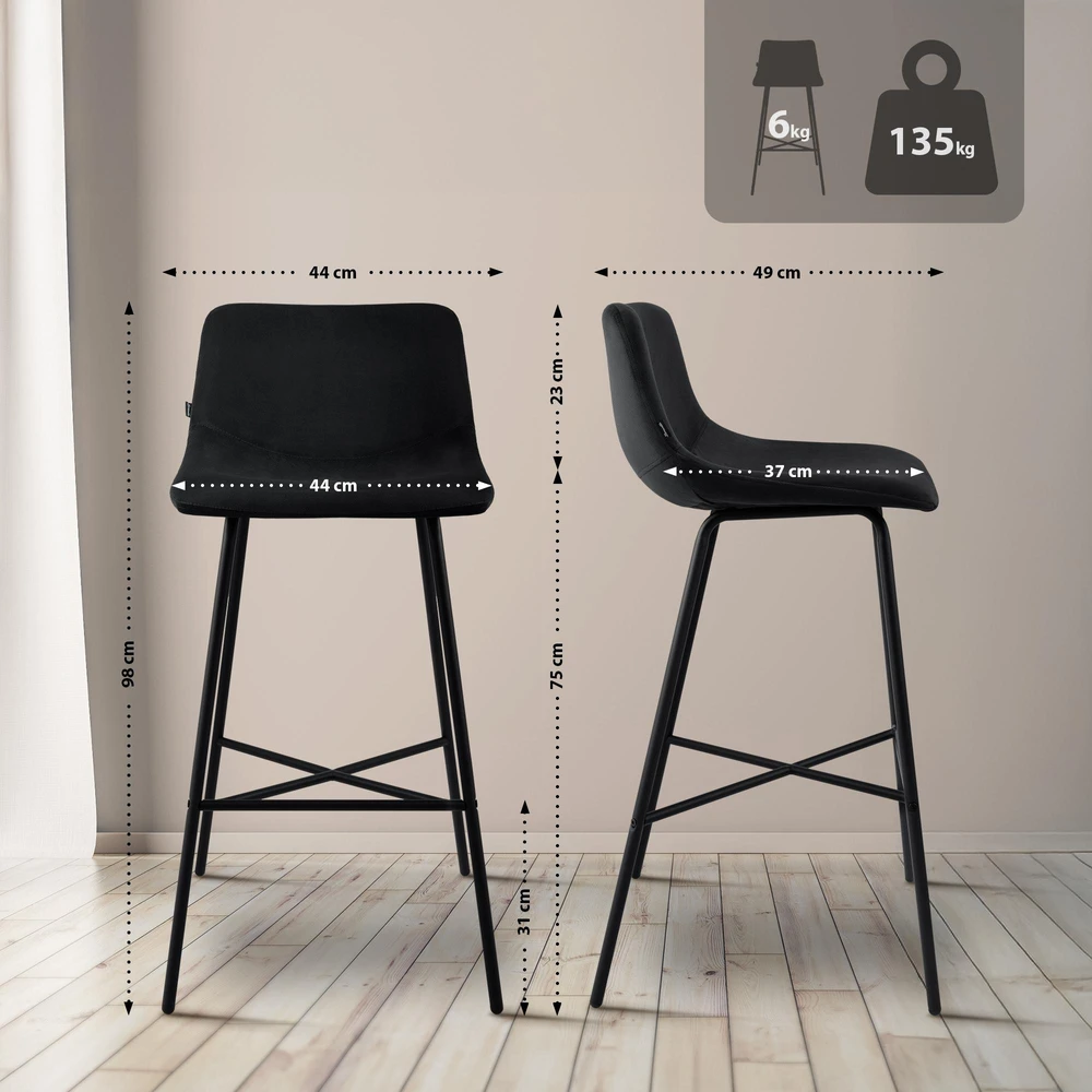 Clp Trading Mville Baro kėdė Altona Velvet
