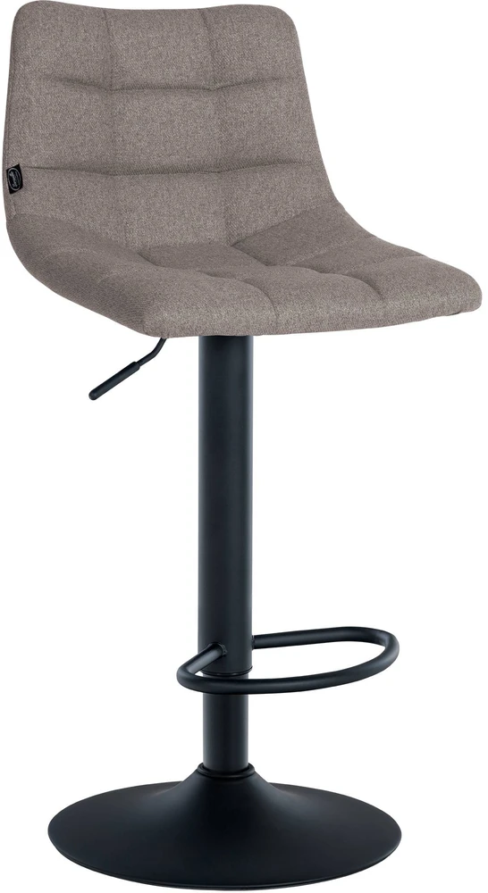 Clp Trading Mville 2 baro kėdžių komplektas Jerry, audinys, juodas
