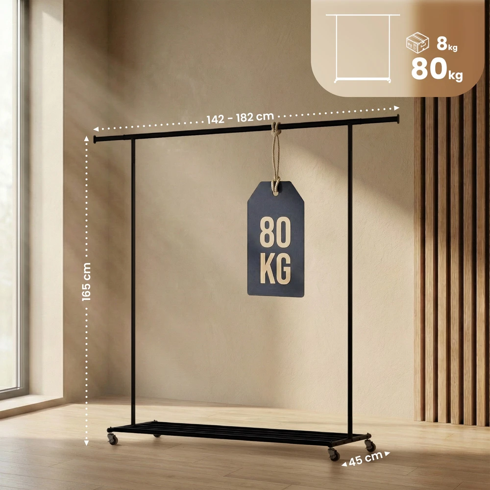 Clp Trading Kleiderständer Bernis XL