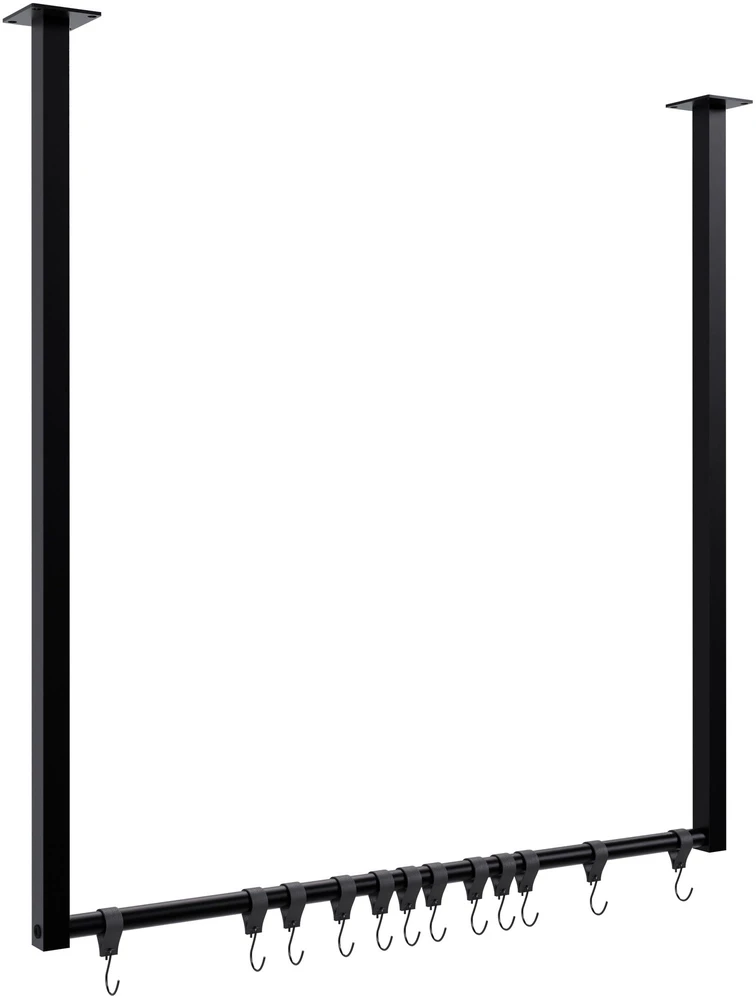 Clp Trading Drabužių kabykla Fenton 80x80 cm 12 vnt.