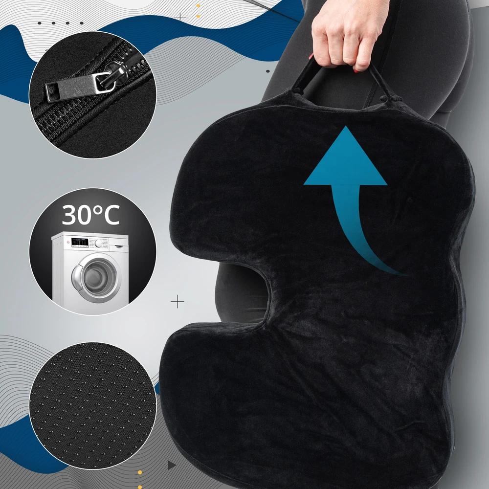 Clp Trading Mville Ergonomiška sėdimoji pagalvėlė V2