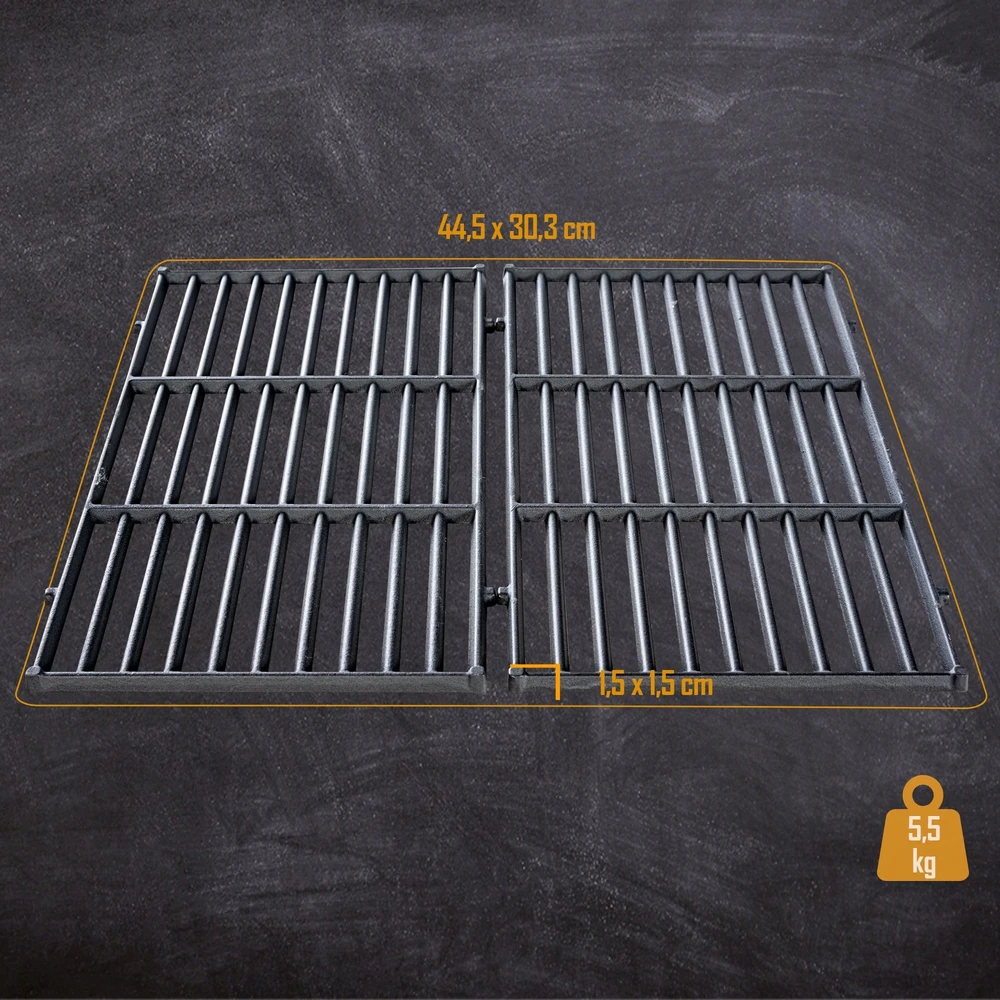 Clp Trading Grillrost Set 44,5x30,3 cm