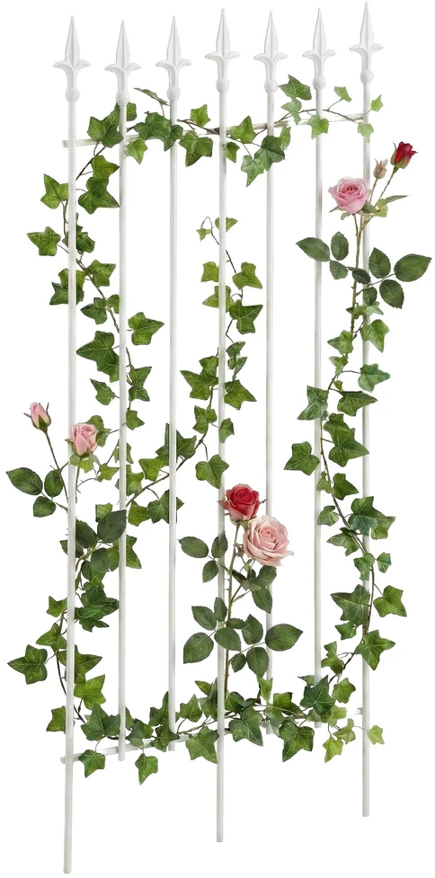 Clp Trading Sodo grotelės ELISA 100 x 50 cm baltos spalvos