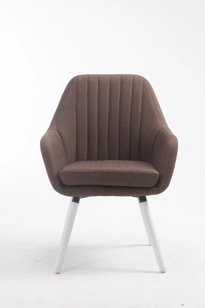 Clp Trading Kėdė Florian Fabric ruda, balta