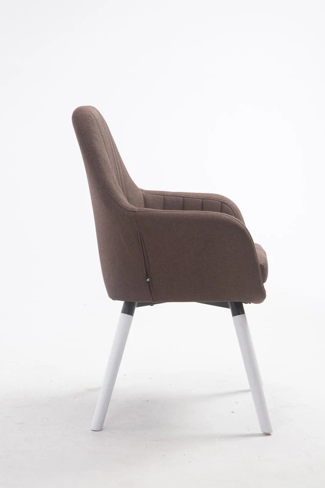 Clp Trading Kėdė Florian Fabric ruda, balta
