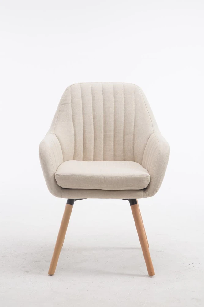 Clp Trading Kėdė Florian Fabric kreminė, natūrali