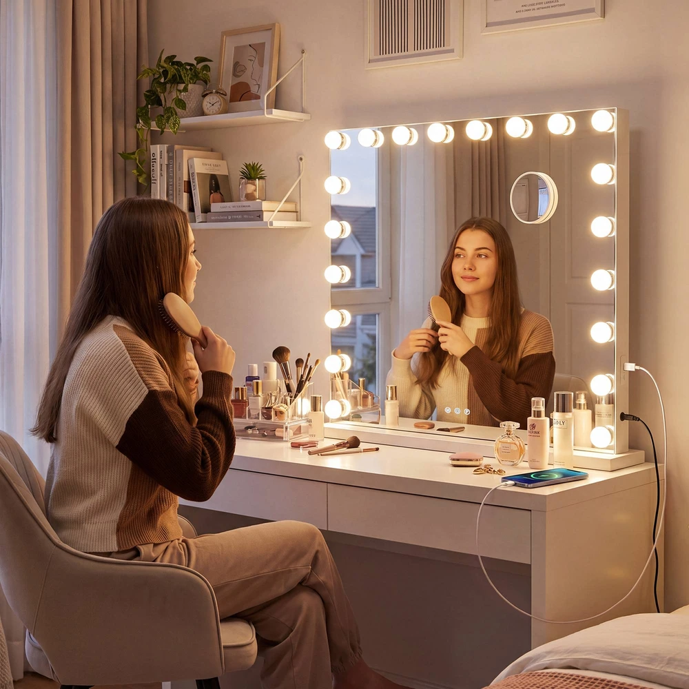 Clp Trading Norlina veidrodėlis su Bluetooth