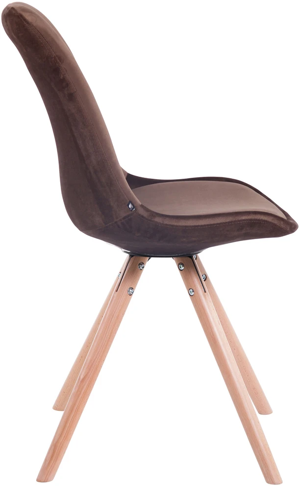 Clp Trading Mville Lankytojų kėdė Toulouse velvet round natura