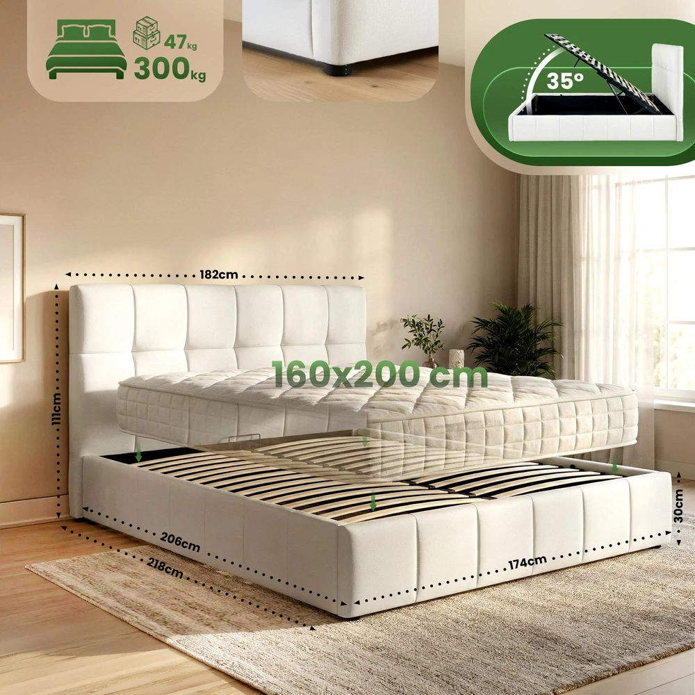 Clp Trading Mville Lova Ladia, audinys, 160x200 cm