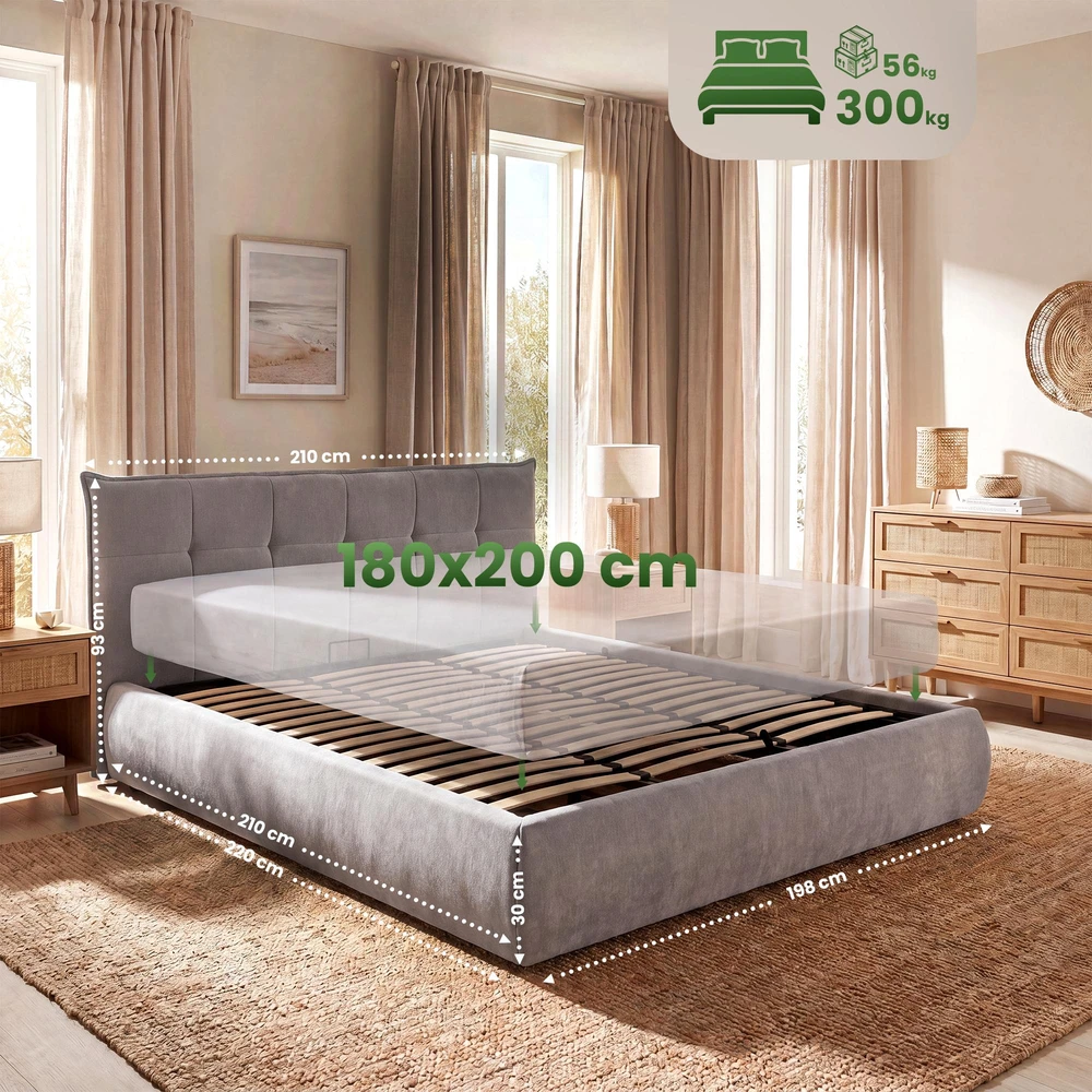 Clp Trading Lova Mirka 180x200 cm Audinys