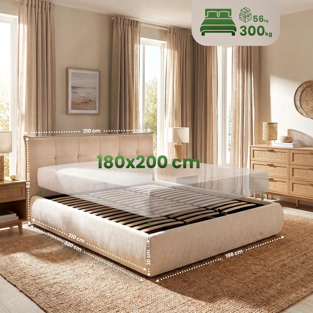 Clp Trading Lova Mirka 180x200 cm Audinys