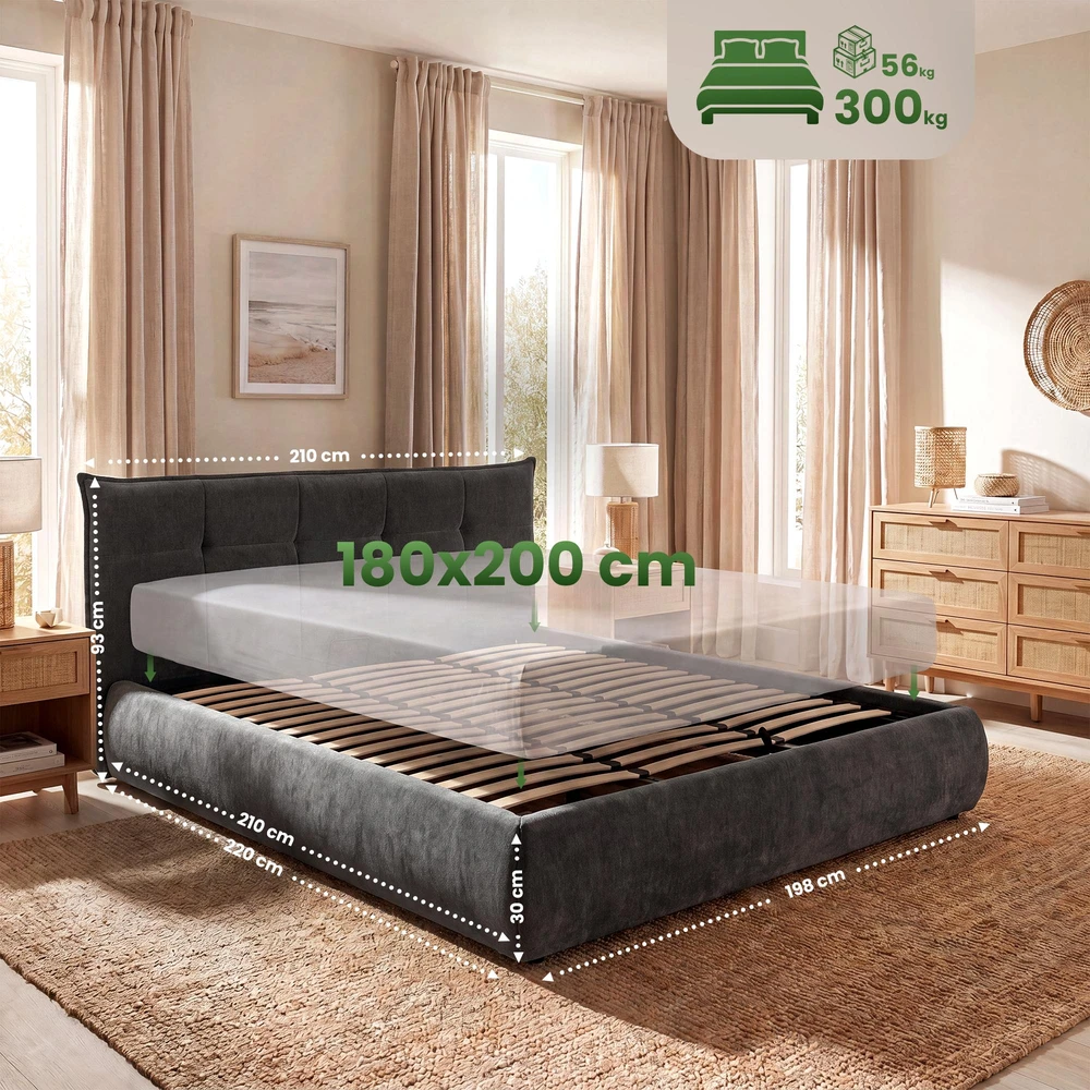 Clp Trading Lova Mirka 180x200 cm Audinys