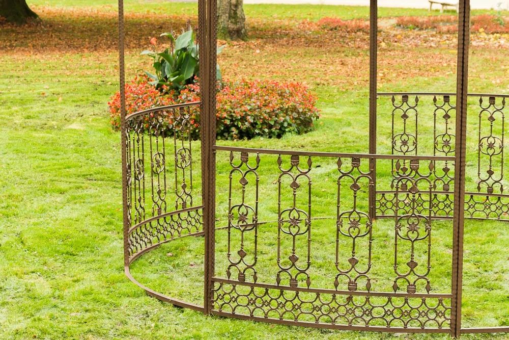 Clp Trading Luxus Pavillon Romantik V2 rund 350 cm