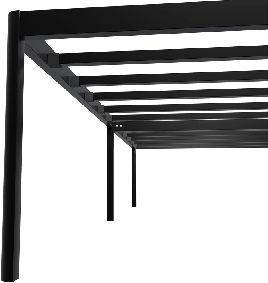 Lova Clp Trading Metalinė lovelė „Hamlin“ 200x90x41 cm