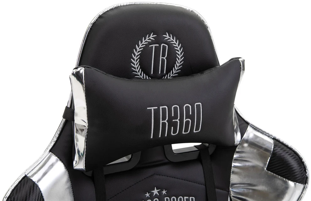 Clp Trading Racing biuro kėdė Turbo su blizgiu atlošu kojoms