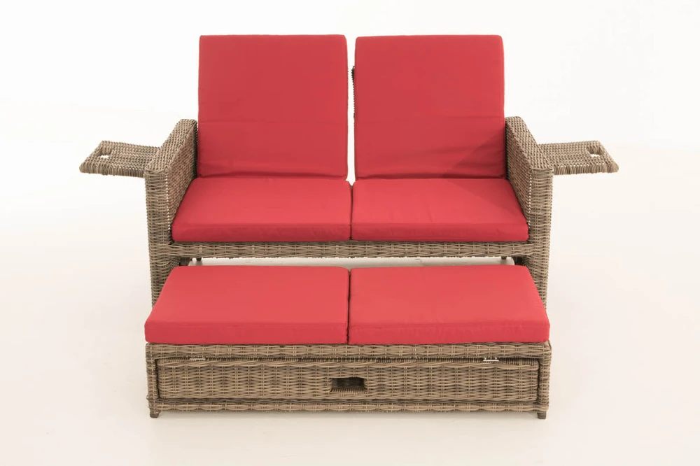 Clp Trading Mville Sofa Ancona rubino raudona 5 mm