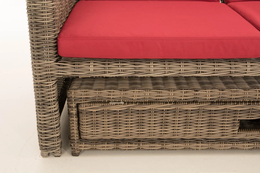 Clp Trading Mville Sofa Ancona rubino raudona 5 mm