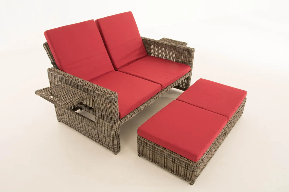 Clp Trading Mville Sofa Ancona rubino raudona 5 mm