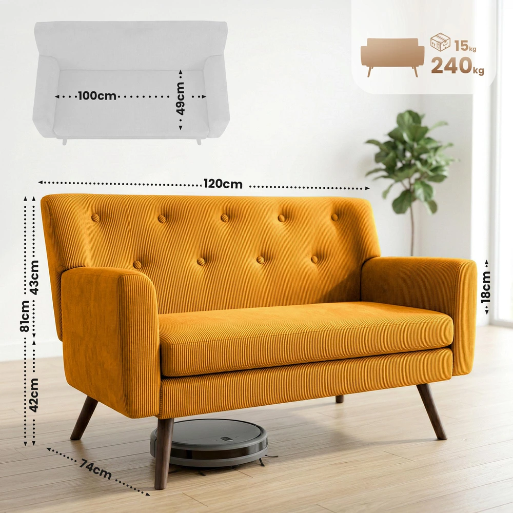 Sofa Clp Trading Sofos Kioni Cord