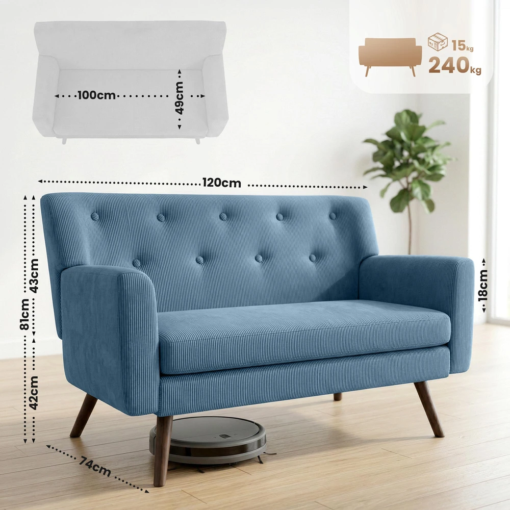 Sofa Clp Trading Sofos Kioni Cord