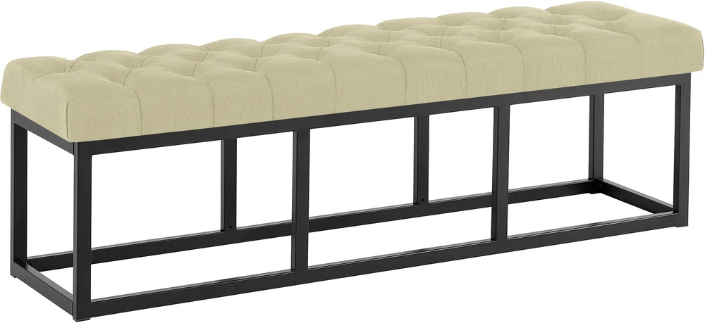 Clp Trading Mville Suoliukas CLP Amun, audinys, 150 cm, taupe