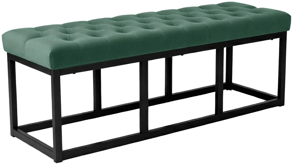 Clp Trading Sėdimoji sofa Polson Velvet Juodas 120 cm
