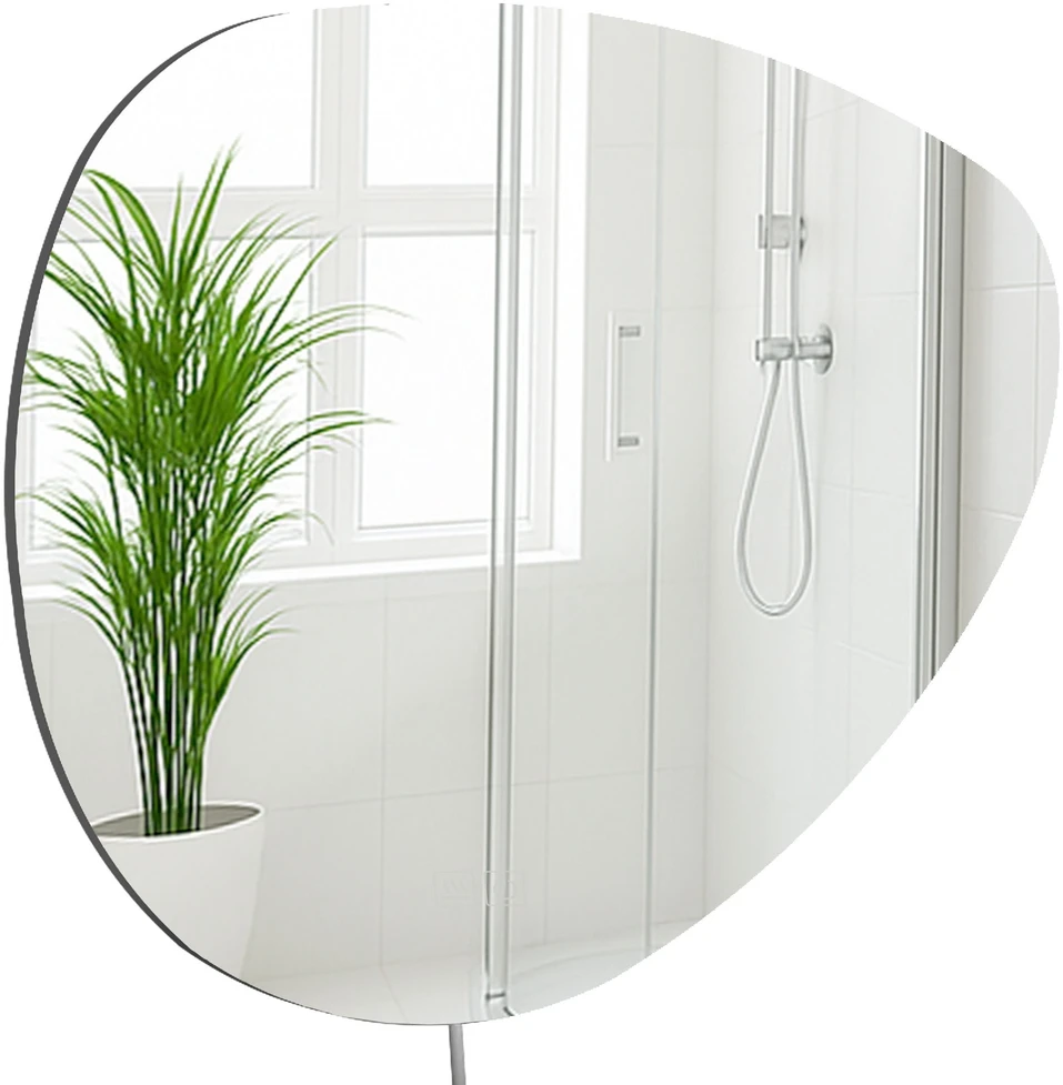 Clp Trading Vonios veidrodis Almafie 65x75 su „Bluetooth“