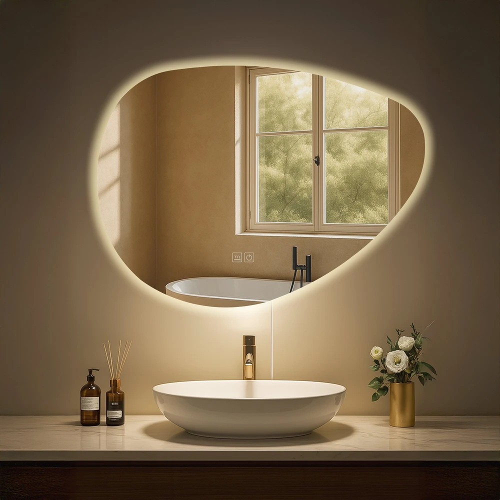 Clp Trading Vonios veidrodis Almafie 65x75 be Bluetooth