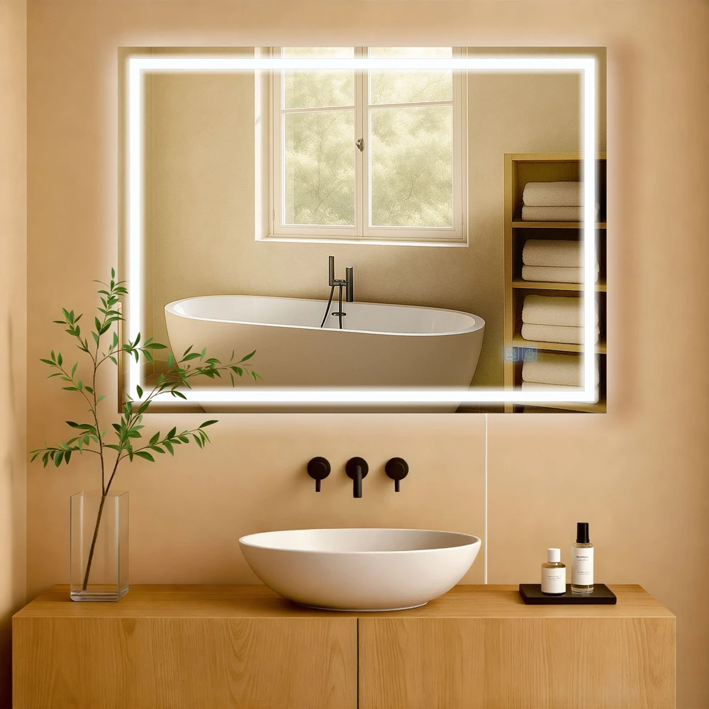 Clp Trading Vonios veidrodis Jaffrey 60x80 be Bluetooth