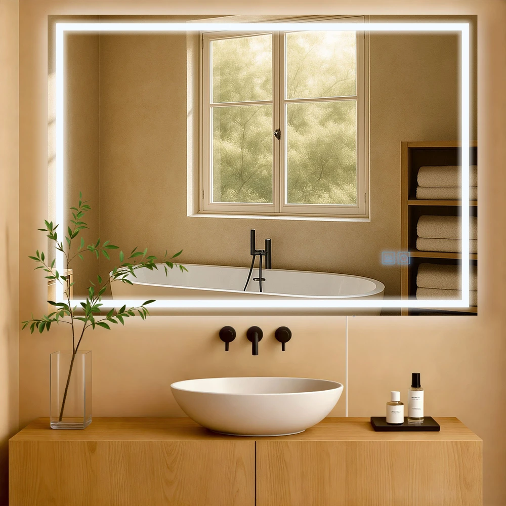 Clp Trading Vonios veidrodis Jaffrey 70x100 be Bluetooth