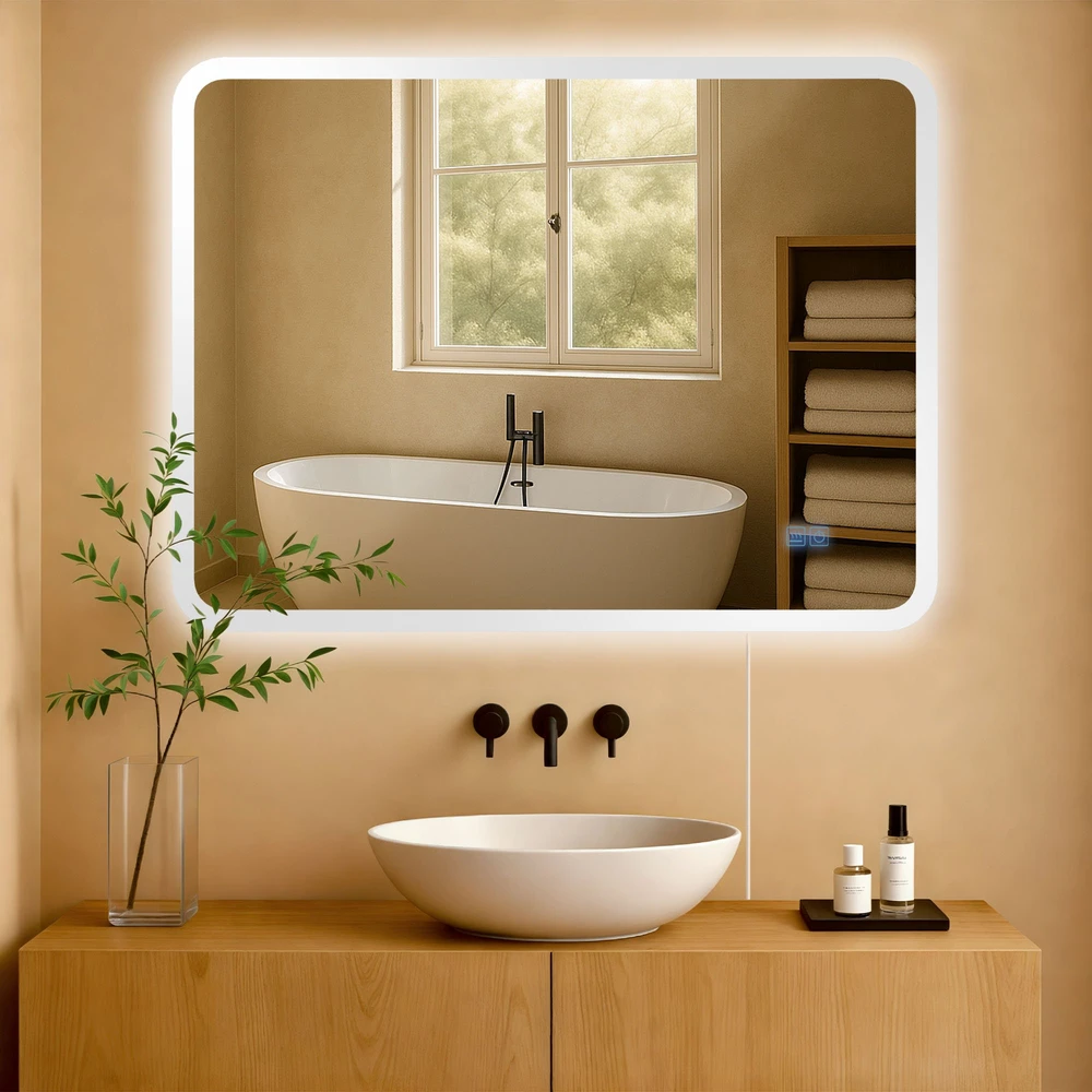 Clp Trading Vonios veidrodis Jericho 60x80 be Bluetooth
