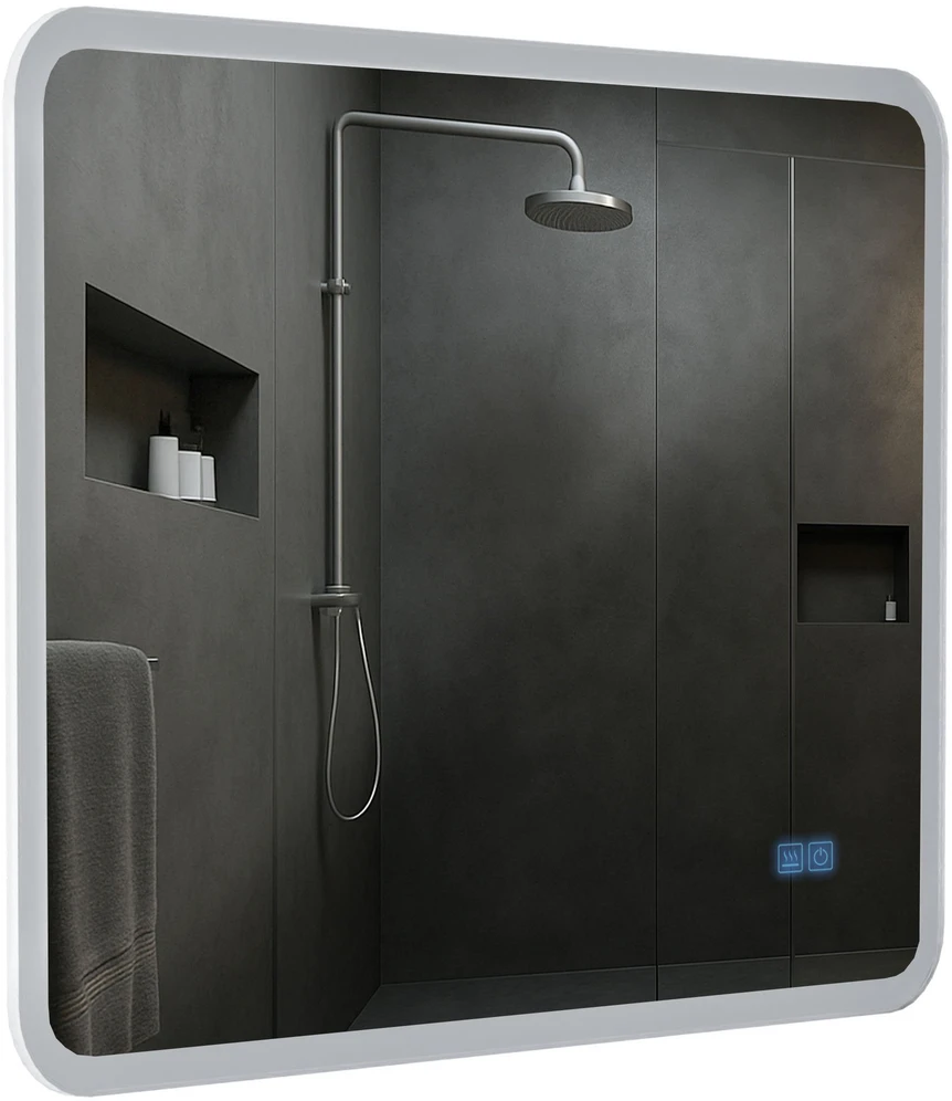 Clp Trading Vonios veidrodis Jericho 60x80 su „Bluetooth“