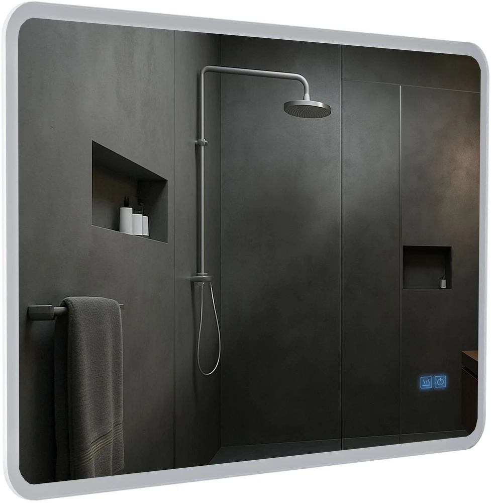 Clp Trading Vonios veidrodis Jericho 70x100 su „Bluetooth“