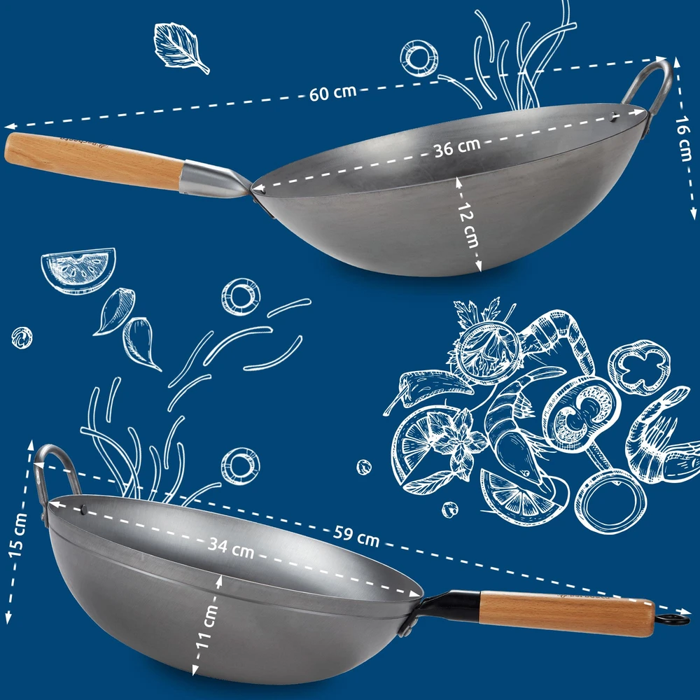 Clp Trading Apvalus Wok rinkinys