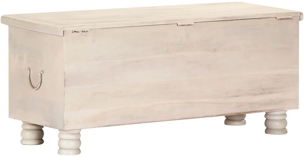 Daiktadėžė, baltos sp., 110x40x45cm, akacijos medienos masyvas