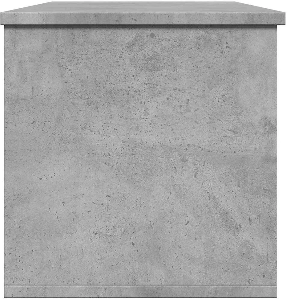 Daiktadėžė, betono pilka, 102x35x35cm, apdirbta mediena