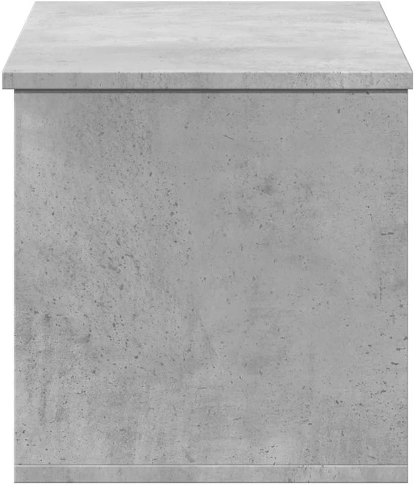 Daiktadėžė, betono pilkos spalvos, 90x35x35cm, apdirbta mediena