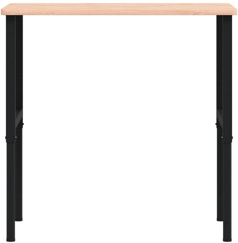 Darbastalis, 100x60x(71,5-98)cm, bukmedis, stačiakampis