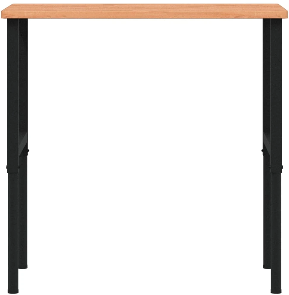 Darbastalis, 100x60x(71,5-98)cm, bukmedis, stačiakampis