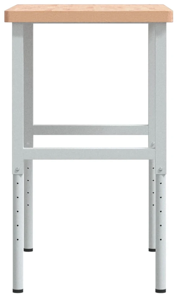 Darbastalis, 100x60x(73-99,5)cm, bukmedis, stačiakampis