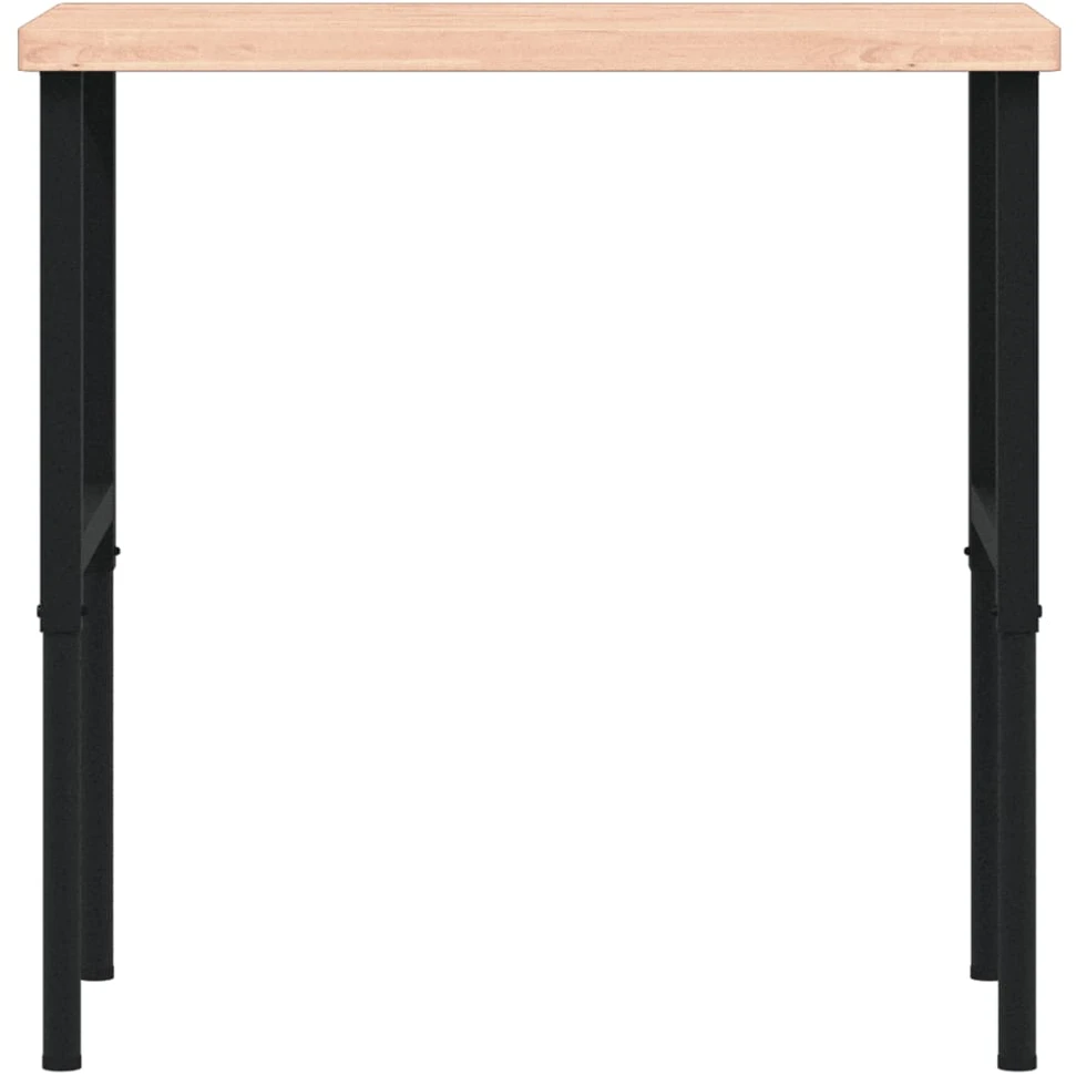 Darbastalis, 100x60x(73-99,5)cm, bukmedis, stačiakampis