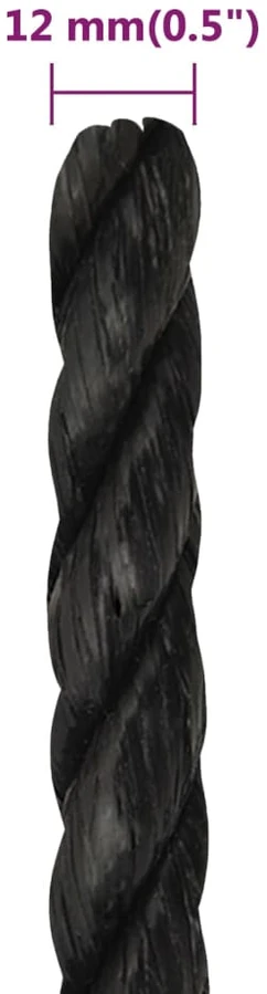 Darbo virvė, 12mm, 500m, polipropilenas