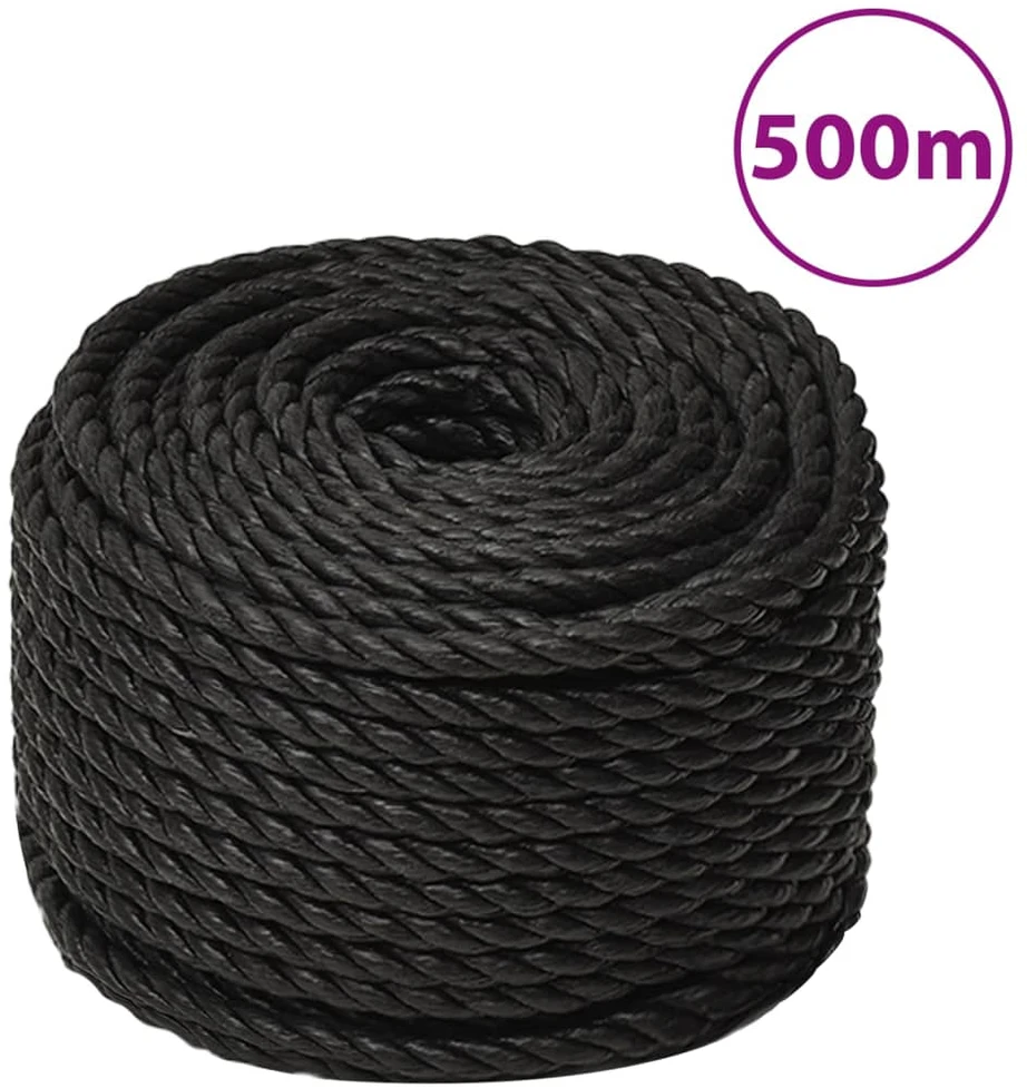 Darbo virvė, 12mm, 500m, polipropilenas