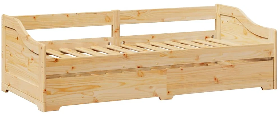 Dienos lova su ištraukiama dalimi be čiužinio IRUN 90x200 cm