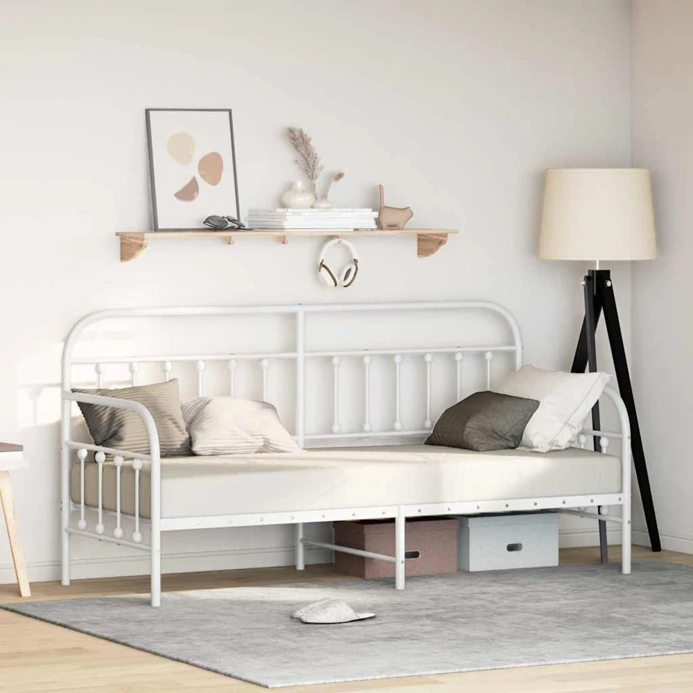 Lova Dienos lovos rėmas Balta 75 x 190 cm