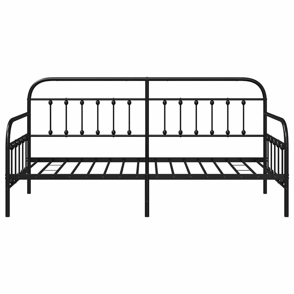Dienos lovos rėmas Juoda 90 x 200 cm