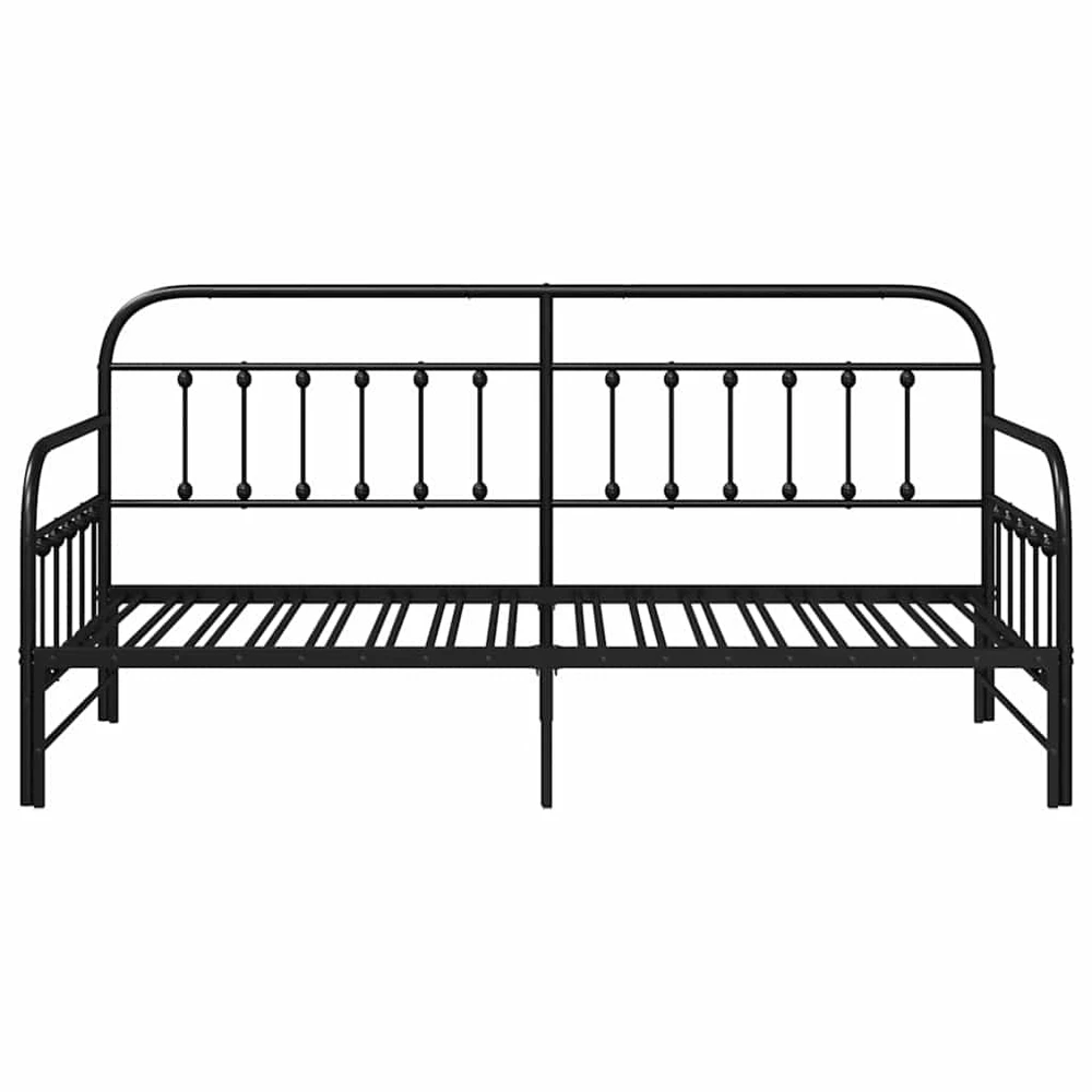 Dienos lovos rėmas Juoda 90 x 200 cm